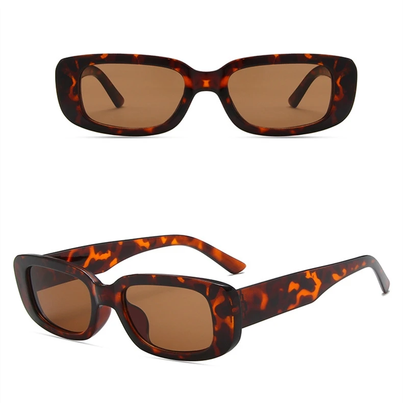 

DLL5257 DL Glasses brand designer women beach sunglasses 2021 summer fashion rectangle sun glasses black tortoise shades, Picture colors