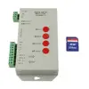 5-24V T1000S SD Card LED Pixel Controller WS2812B WS2811 RGB LED strip programmable with soft ware