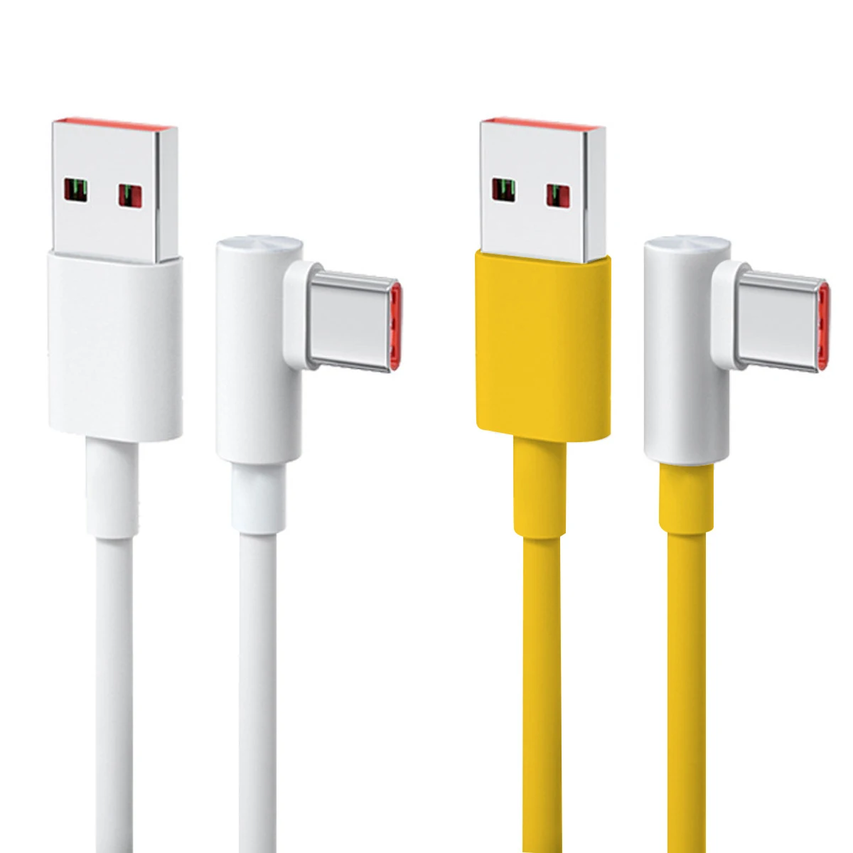 

Eonline Elbow 90 Degree 6A USB C Type C 120W Fast Charging Cable L Bend Data Cord For Mi 12 11 Redmi Note 11 Pro POCO X4