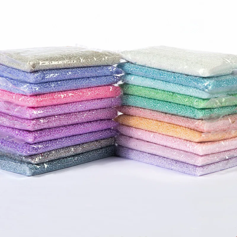 

Good quality 450g /pack macaron color round glass beads seed
