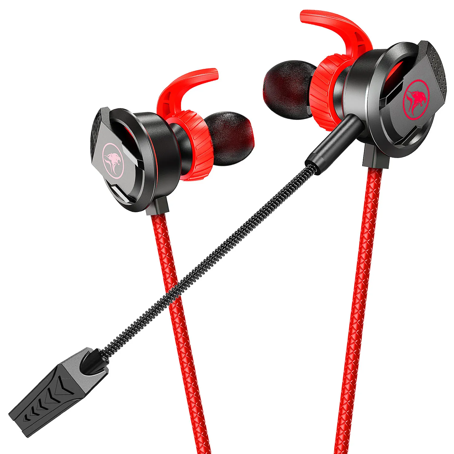 

Hot selling stereo waterproof sport music headphone wired earphone with Mic Volume Control, Colors customized