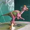 Realistic lifesize alive simulation dinosaur model for theme amusement park equipment