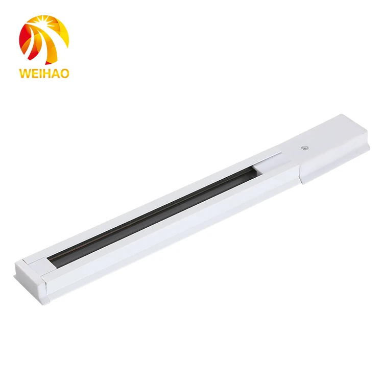 
2020 new product shop stage 2m 1.5m 1m 2 wire modern rail track light system 