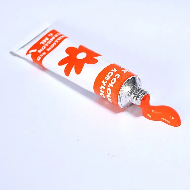 
Custom Logo Art Supply Permanent Waterproof 24 Colors Acrylic Paint Set for T-shirt,Rock,Wood,Glass Oil Based Acrylic Paint 