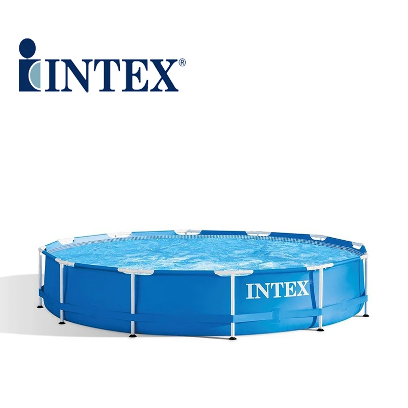 

INTEX 28210 366cmX76cm ROUND METAL FRAME POOL Swimming pool Outdoor swimming pool