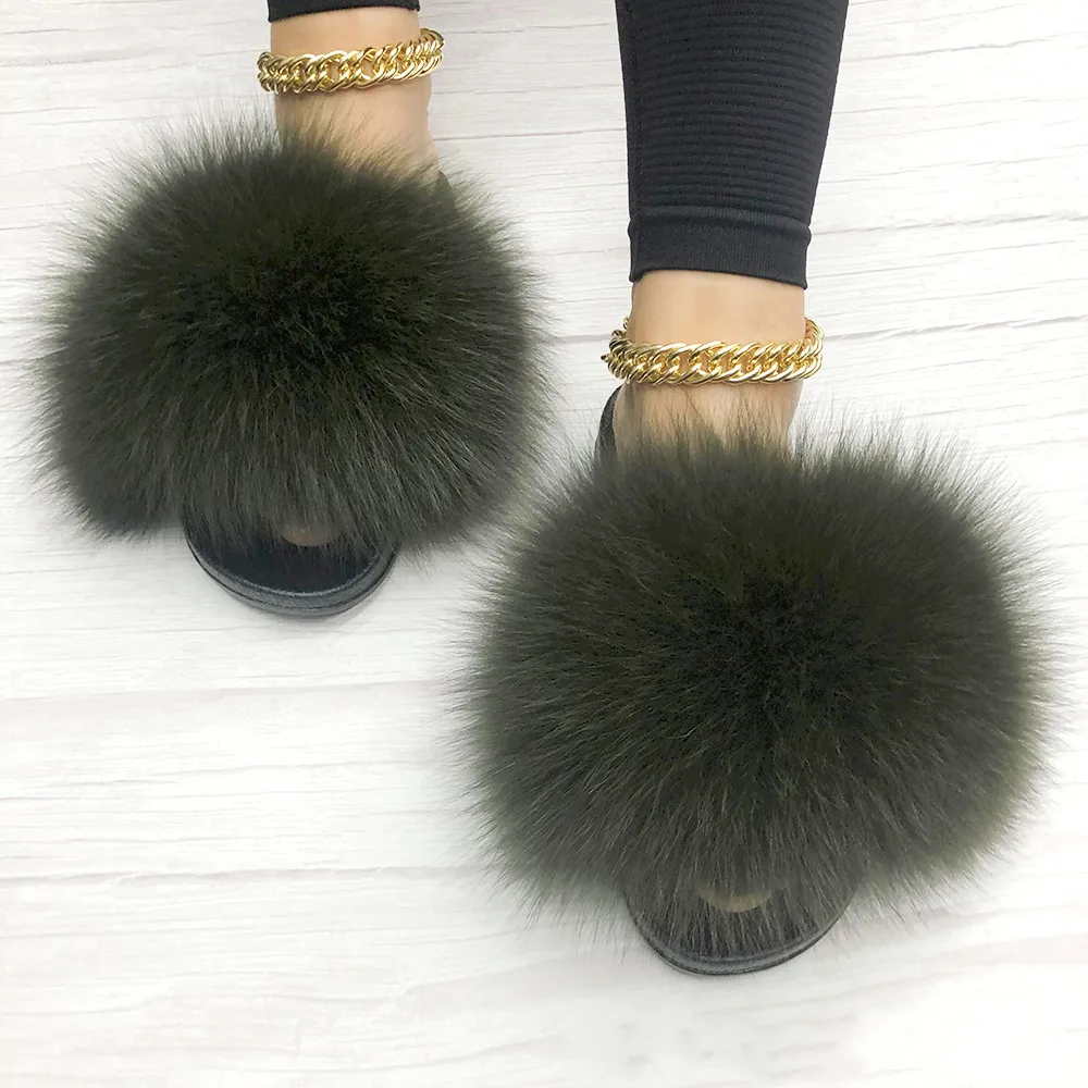 

Fur sandals slides slippersmink fur slippersfur slides kids, Customer's request