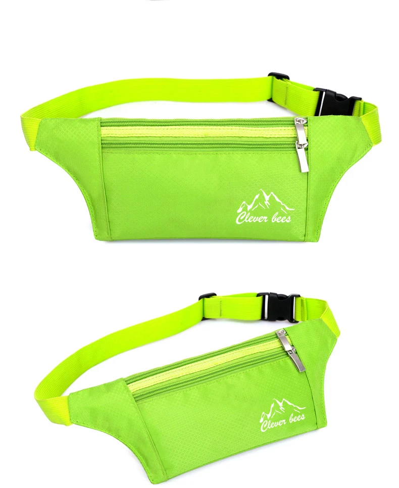 

Customized Colors Wholesale Durable Fasion Running Waist Bag Colorful Fanny Pack, Customized color