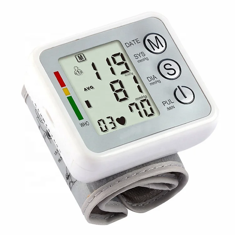 
Cheaper price Portable CE Approved Digital Blood Testing Equipment Wrist Watch Blood Pressure Monitor  (62471692868)