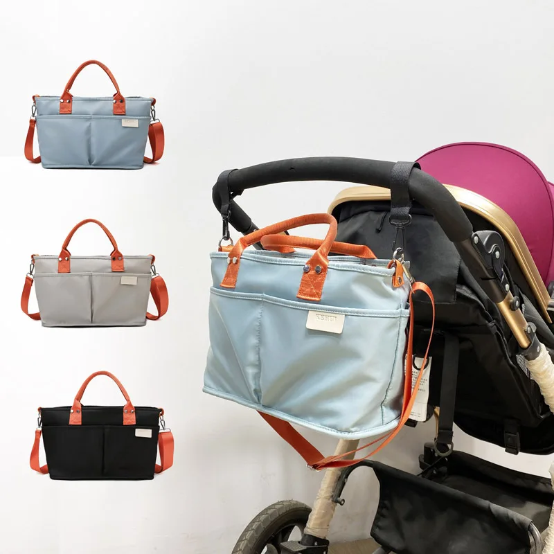 

Multi-functional Stylish large baby diaper tote bag carry nappy insulated mommy diaper hand bag