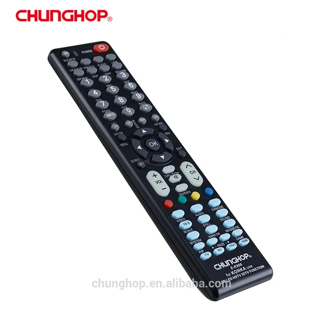 

Chunghop E-K906 for Konka brand LCD/LED/HD TV wireless universal remote control for Konka tv remote