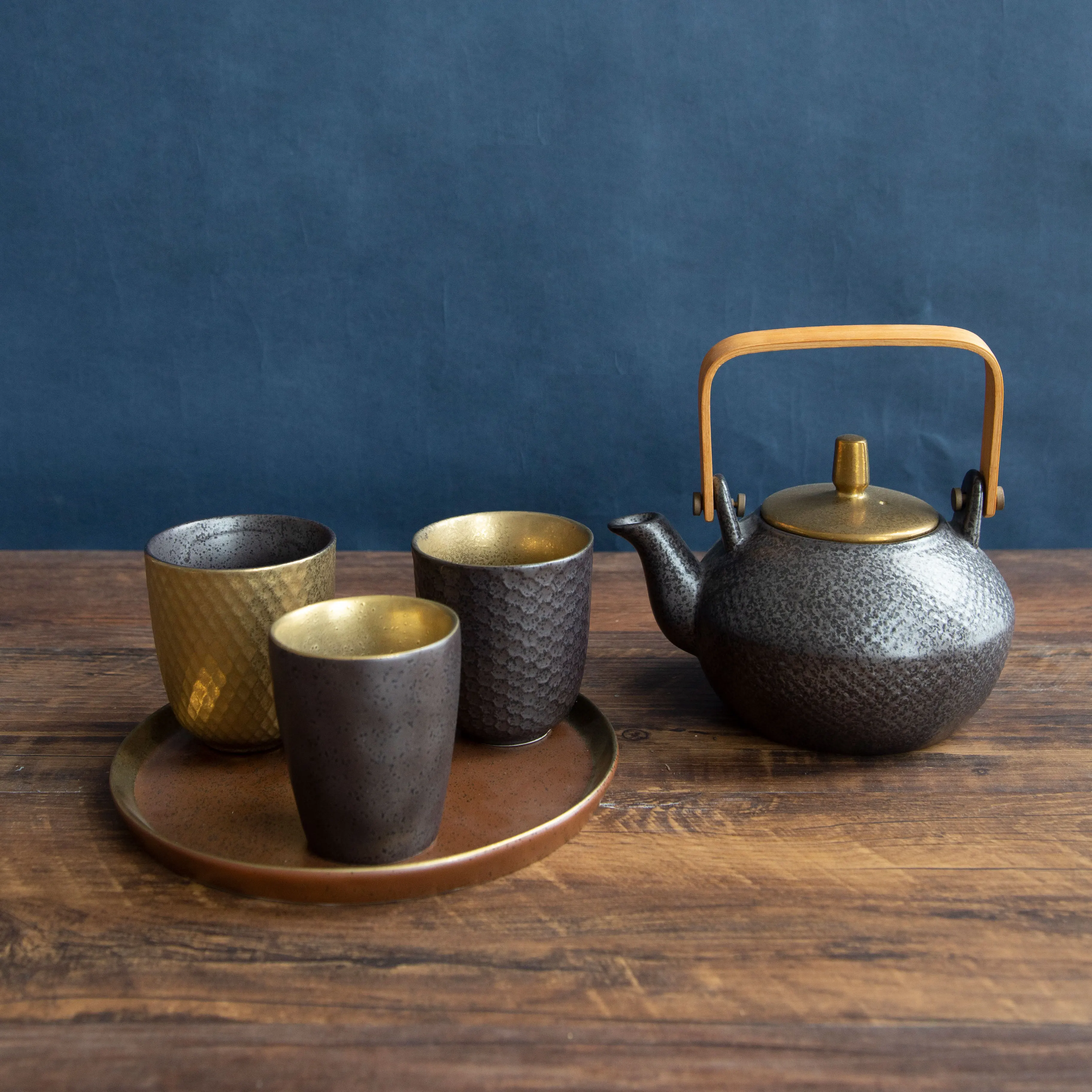 

Joyye Gilt ceramic cup custom porcelain mugs ceramic cups for tea ceramic mug, Golden