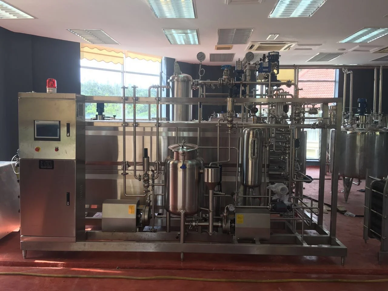 Tubular UHT  Milk Pasteurizer