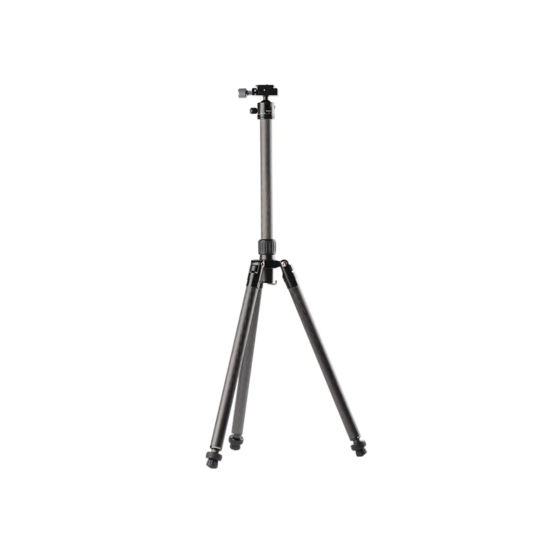 

Portable Carbon Camera Fiber TripodProfessional Tripods with 360 Degree Ball Head and Quick Release Plate for DSLR Camera, Gray