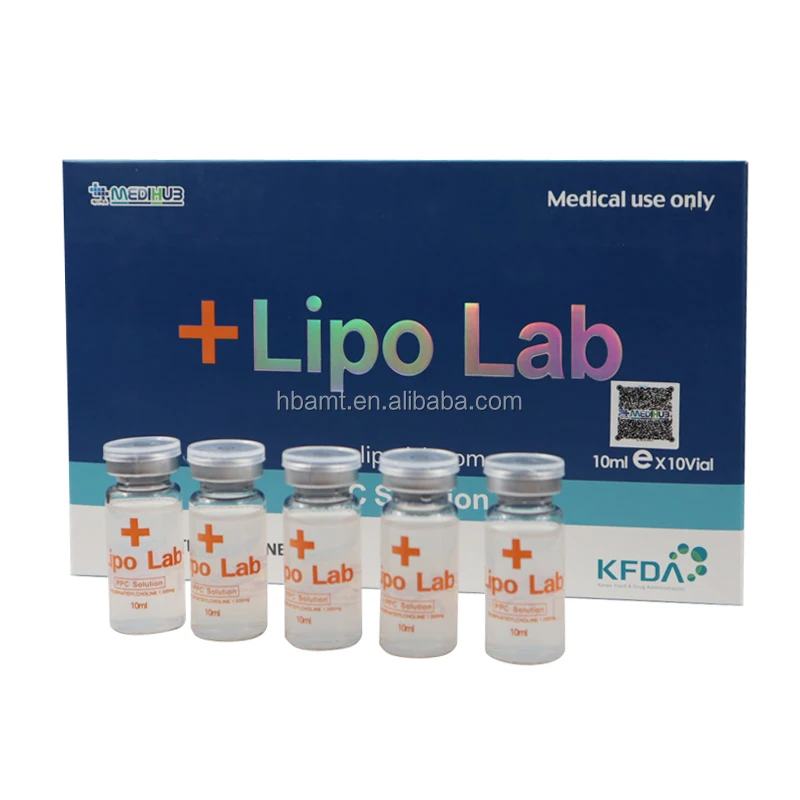 Korea Lipo Lab Injection 10ml Ppc Solutions Slimming Body / Lipo Lab