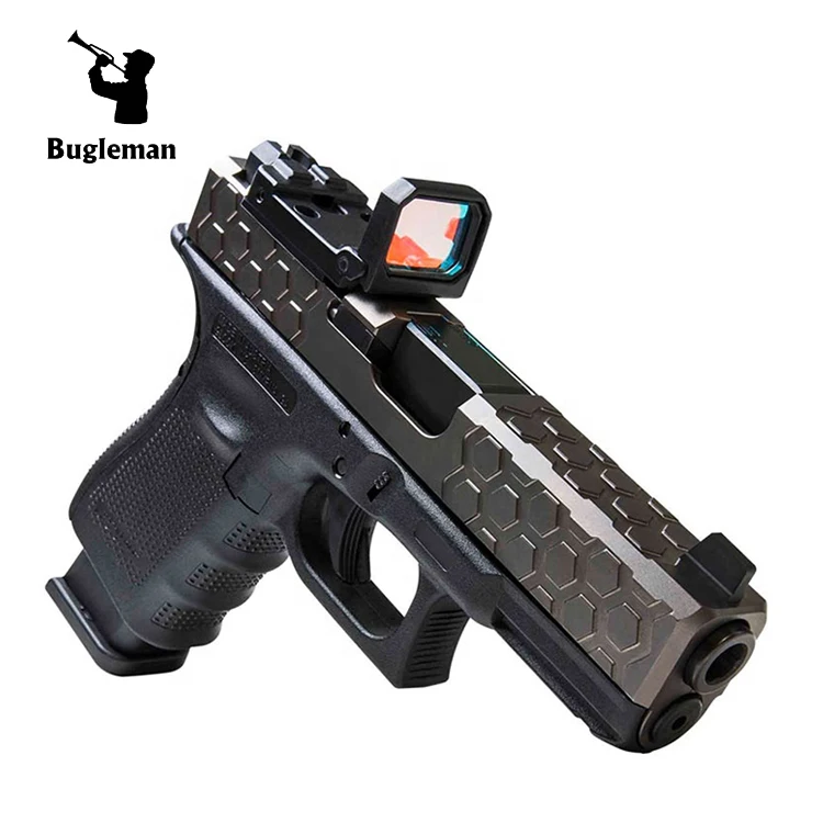 

Bugleman Tactical RMR Red Dot Sight Reflex Foldable Scope Holographic Weapon Sight for Airsoft Hunting Glock Sights