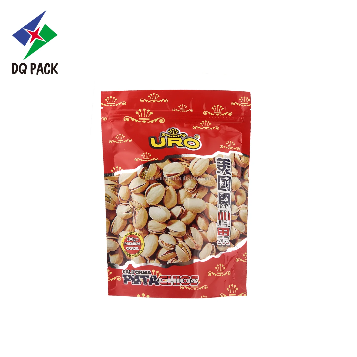 DQ PACK Food Grade Pistachio Nuts Packaging Bags