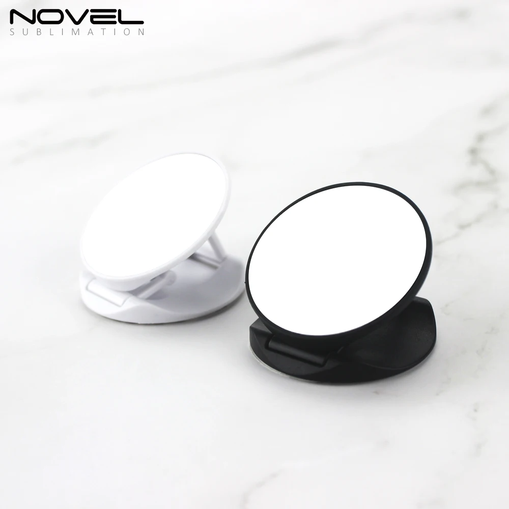 

Wholesale High Quality Phone Holder Sublimation Blank Plastic Mobile Phone Stand, White, black