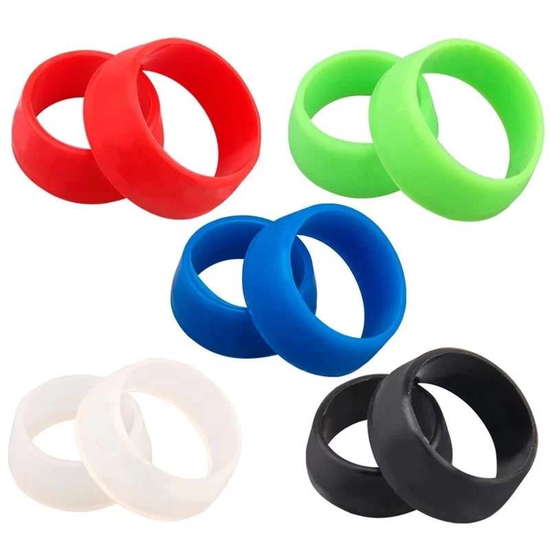 

Bicycle Protective Post Ring Dust Cover Mountain Road Bike Seatpost Cycling Silicone Waterproof Protector Mtb Bike Accessories, Red black blue white green