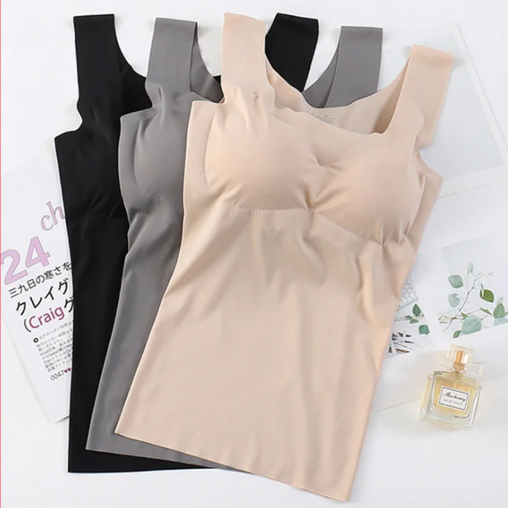 

Long seamless comfortable sports vest underwear