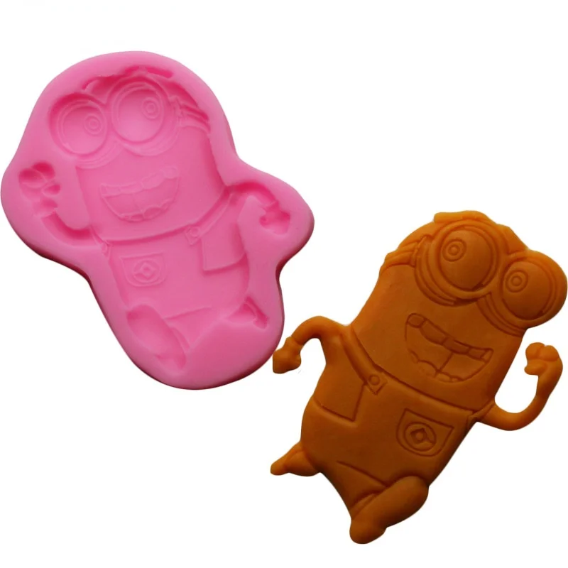 

Spot Offer Fondant Cake Chocolate Minion Shape Silicone Mold DIY Pastry Baking Making Crafts Tools Accessories Supplies Supply