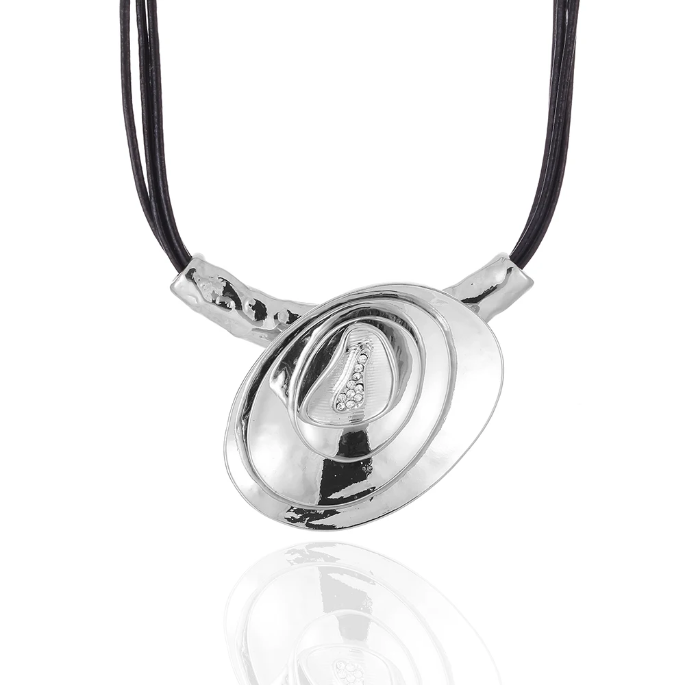 

2021 fashion necklace lady set diamond fashion atmosphere versatile oval multi-layered personality necklace jewelry necklace