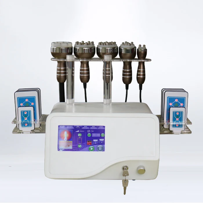 

5 In 1 Ultrasound Cavitation Lipo Laser Machine 40K Vacuum RF On SPA Use For Slimming