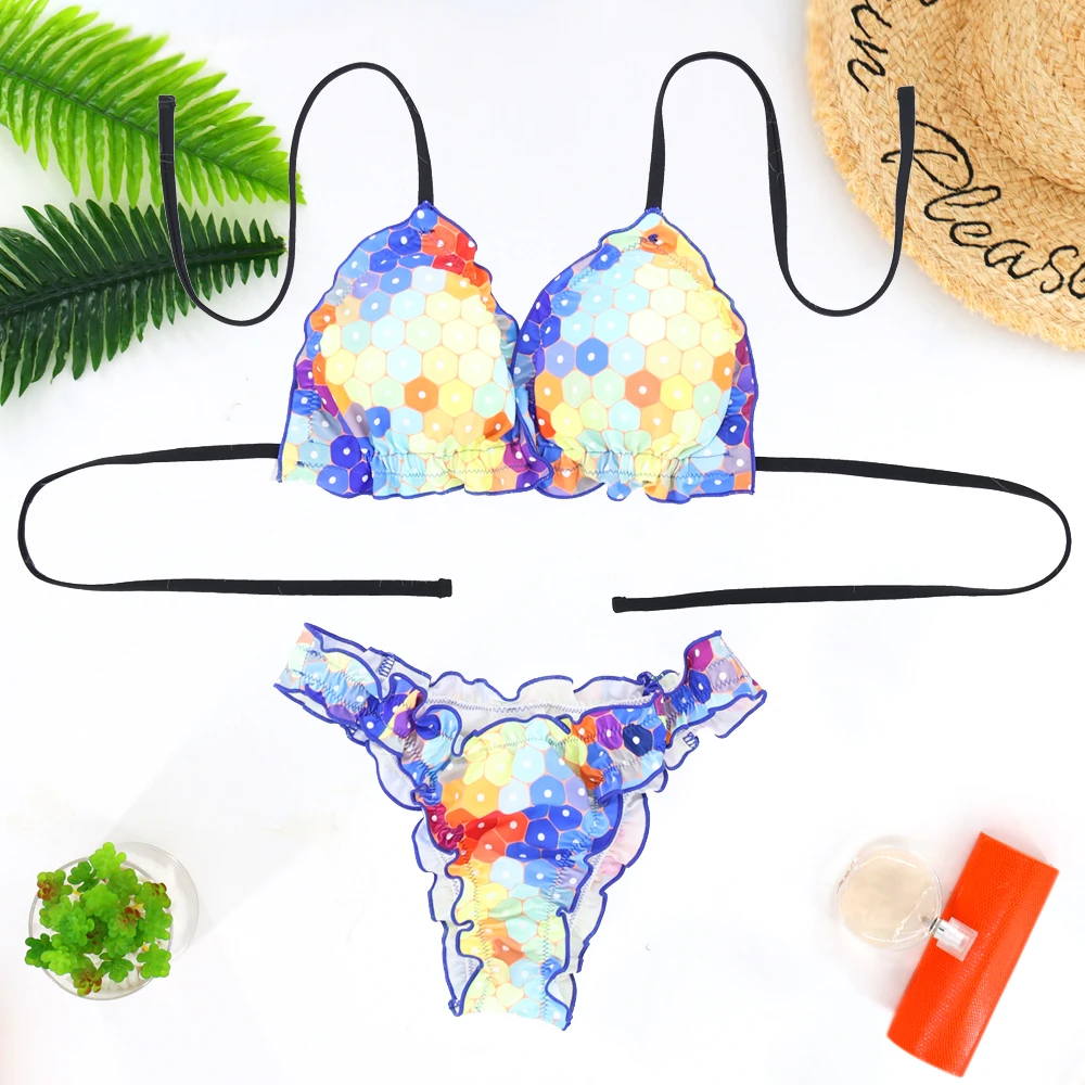 

2021 quality wear-resistant Brazilian hot selling sexy bikini style customization