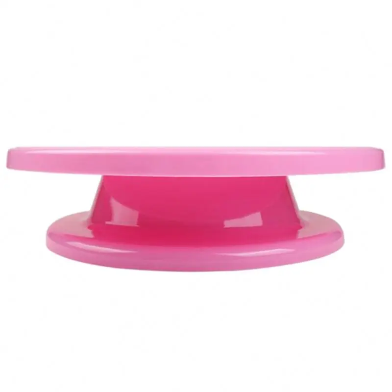 

Revolving cake decorating turntable HOP2t cake decorating kit display stand, Pink