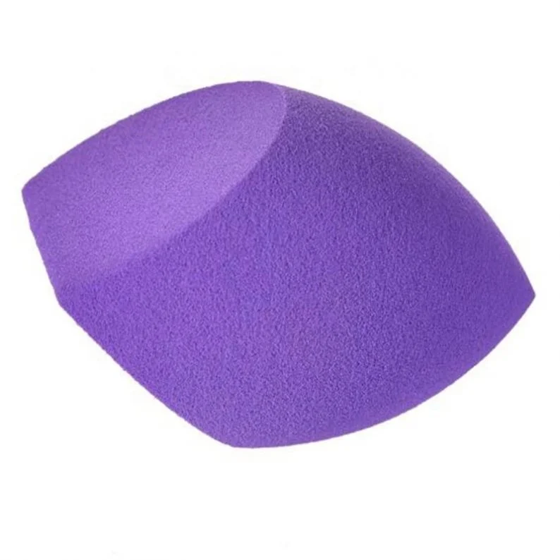 

Latex Free Soft Beveled Beauty Makeup Sponge Blender in Stock, Black/pink/purple/green