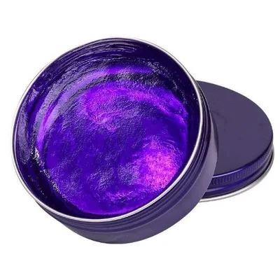 

edge control hair wax Colored aluminum cans perfume men's short hair styling wax
