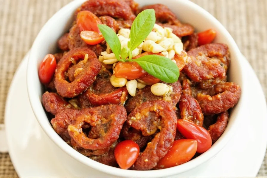 chili mix on a wooden table
