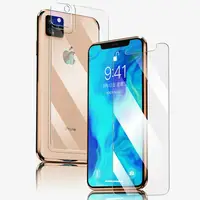 

9H Front+Back+Camera Lens Tempered Glass Screen Protector For iPhone 11 Pro Pro Max2019