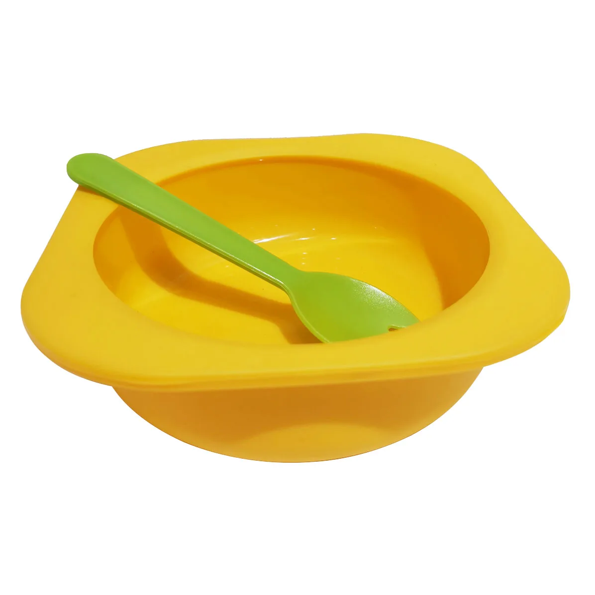 

microwaveable food grade silicone baby bowl snack eat training beginner bowl self eating toddlers bowl, Pms color acceptable