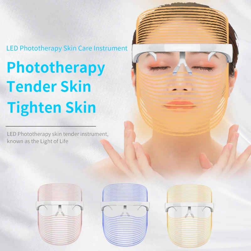 

Personal Skin Care Acne Treatment Beauty Instrument USB Rechargeable LED phototherapy mask