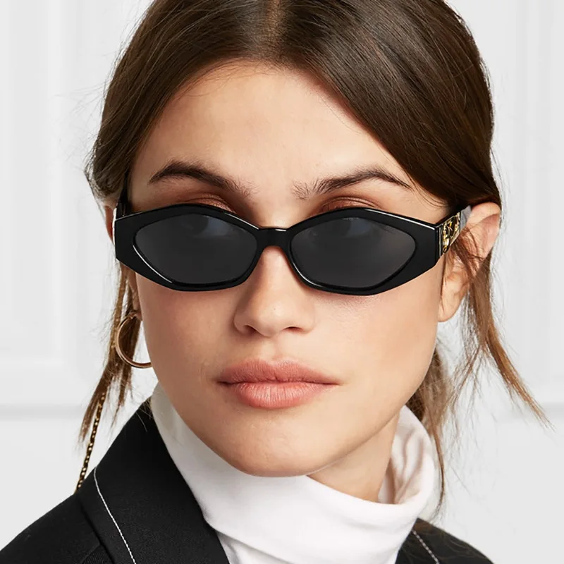2020 Cat Eyes Women Retro Sunglasses Men And Women Best Brand Luxury Sunglasses Women Black Red Leopard Sunglasses UV400