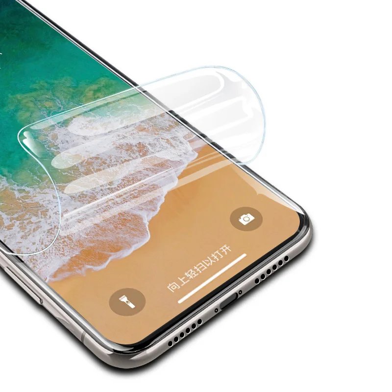 

For the whole for iPhone 11 pro X XS Special Transparent TPU Screen Protective Film nano Hydrogel Scratch prevention Thin Film