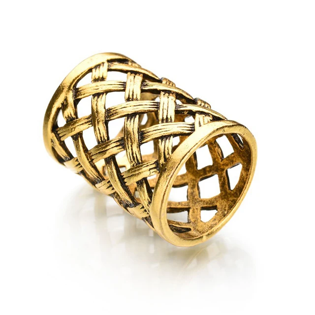 

Filigree Braided Hollow Out Scarf Buckle Shawl Cincin Tudung Scarf Ring