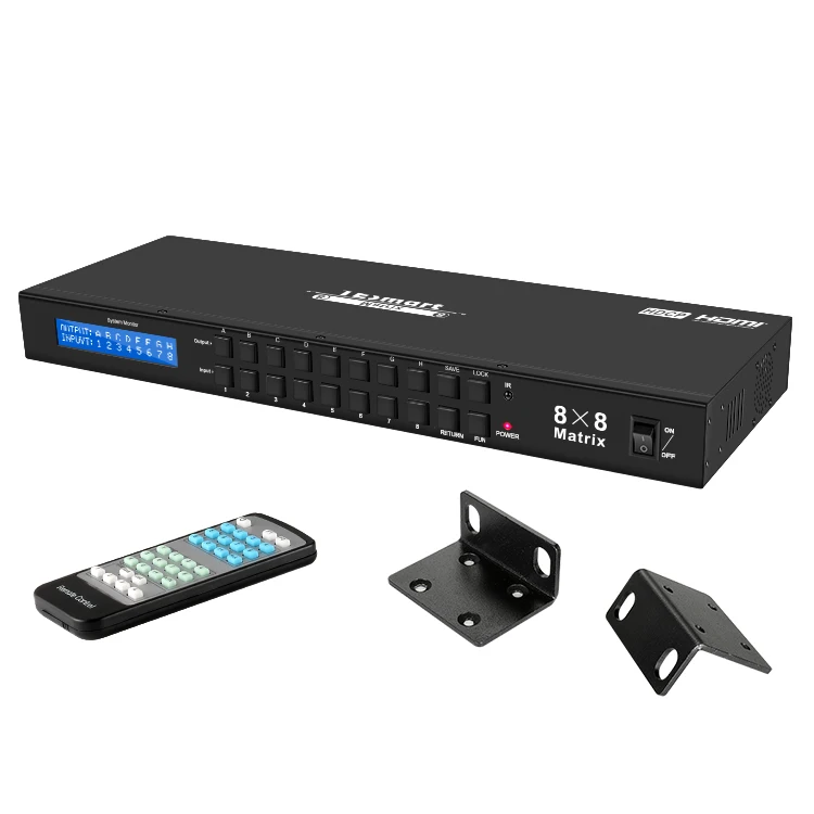 

4K@30Hz 8x8 HDMI Matrix Pro, Black