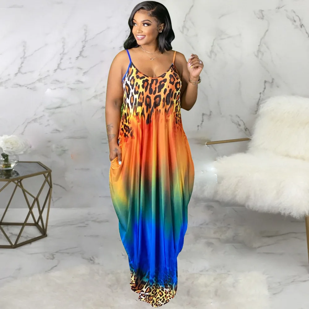 

2021 Best-sell Fashion Flower Girls's Dresses Loose Dress Maxi Dresses With Belt