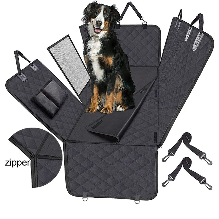 

1 Removable Pad Dog Back Seat Cover Scratch Proof Nonslip Hammock Dog Car Seat Cover Waterproof with Mesh Window
