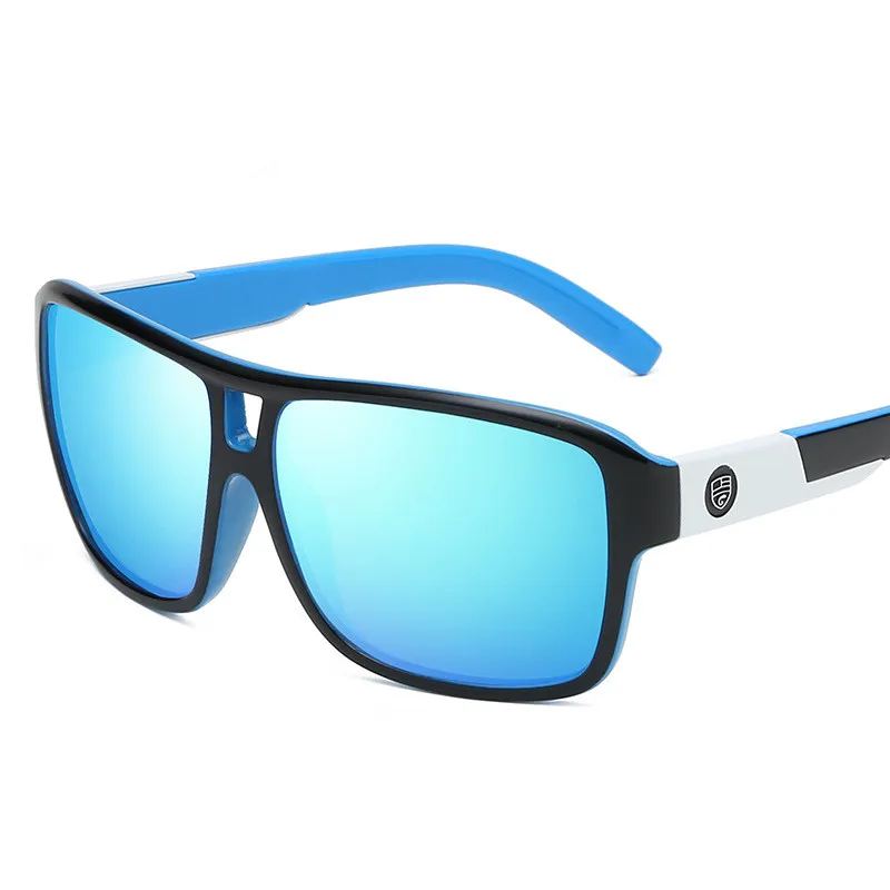 

for Men Custom Logo Mirror New 2021 Black Mens Luxury Square Shades Women Polarized Rectangle Bike Sunglasses Wholesale