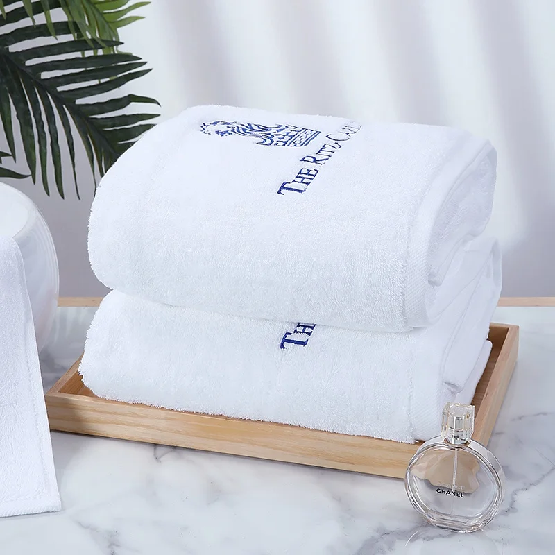Ritz Calton 5 Star Luxury White Face Hand Bath Towel Turkish Cotton Large  Bathroom Set Hotel Cotton Towel - Buy Hotel Cotton Towel,White Hotel Cotton