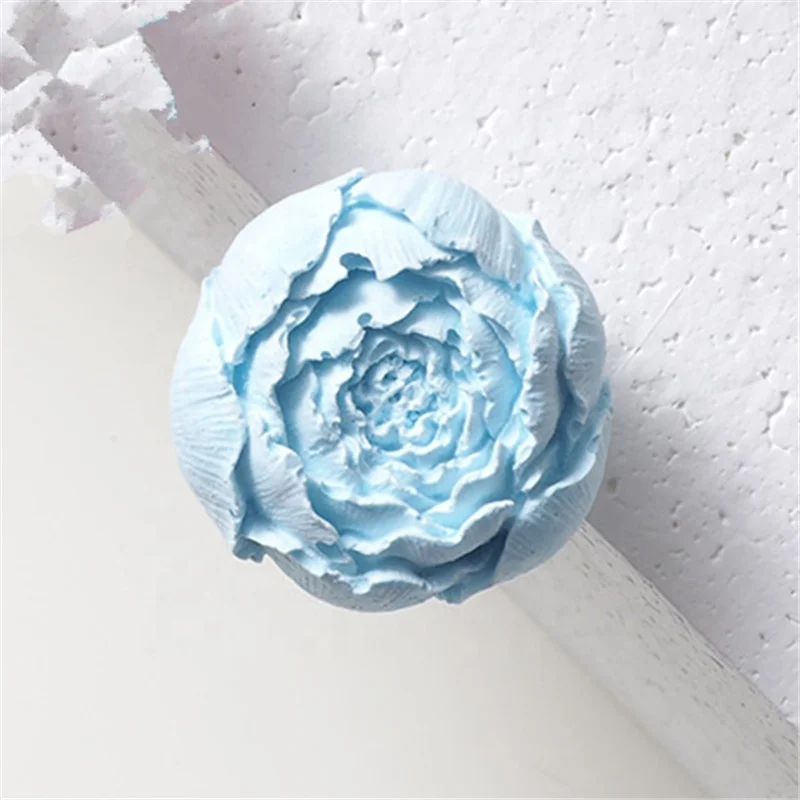 

Blue Peony Flower Shaped Scented Ceramic Fragrance Essential Oil Diffuser
