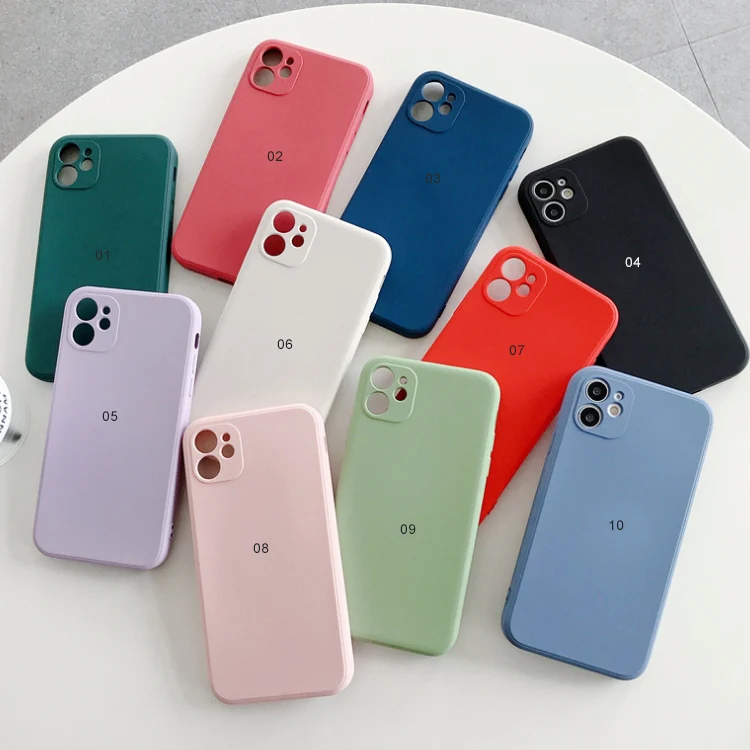 

Hot Selling Original Quality Microfiber Inside Soft Touch TPU Mobile Phone Cover for Iphone 11 Pro Max 11 12 Pro Max SE 8 8 Plus, Clear+different designs