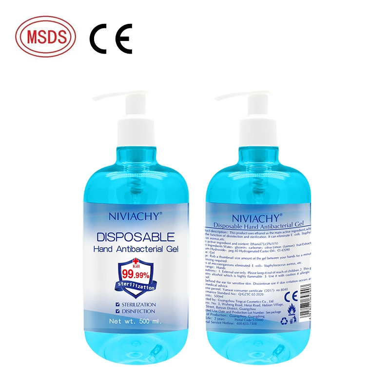 

Sanitizer Hand 500ml Lemon Liquid Handwashing Fluid Hands Moisturizing 75% Alcohol Hand Sanitizer, Transparent liquid