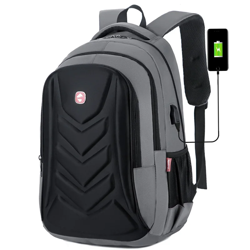 

anti theft password backpack with usb charger waterproof computer business laptops bags for men backpack, Customized color