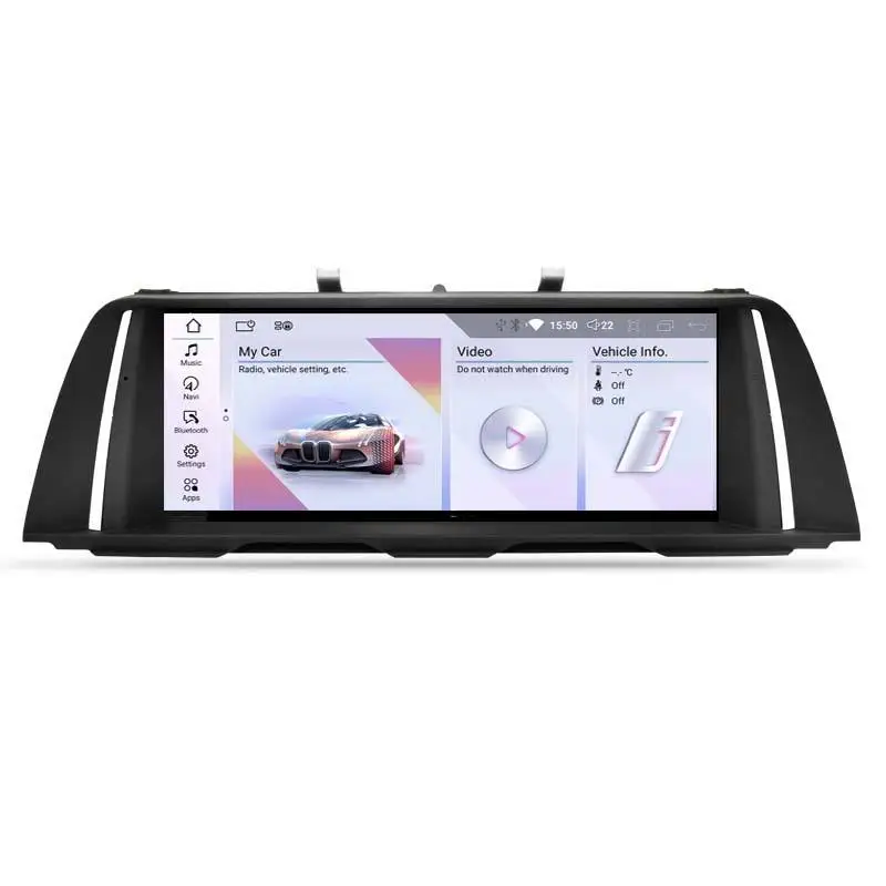 

YZG Head Unit Radio Screen Display GPS Navigation Android Carplay 4G 8 Core 10.25 Blueray for BMW F10 5 Series NBT CIC F11 2013