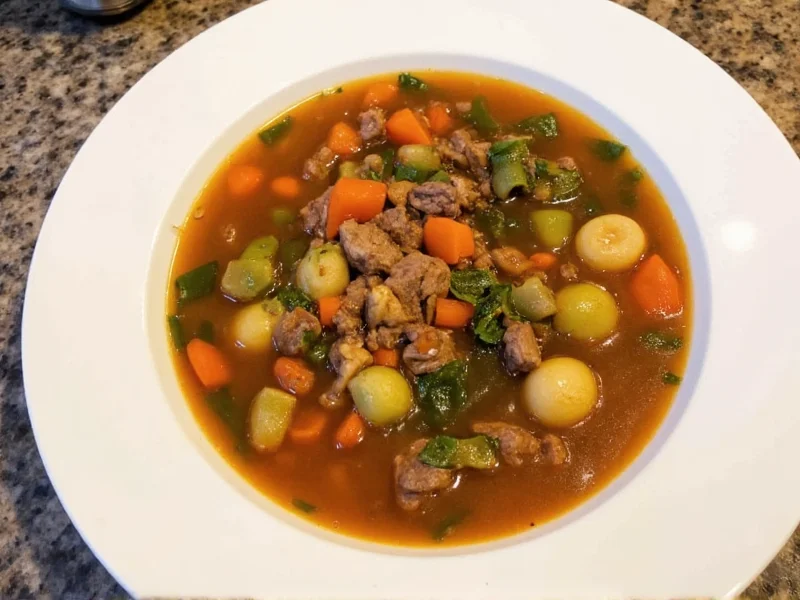 Perfect Beef Vegetable Soup Crock Pot Recipe (Easy Steps)