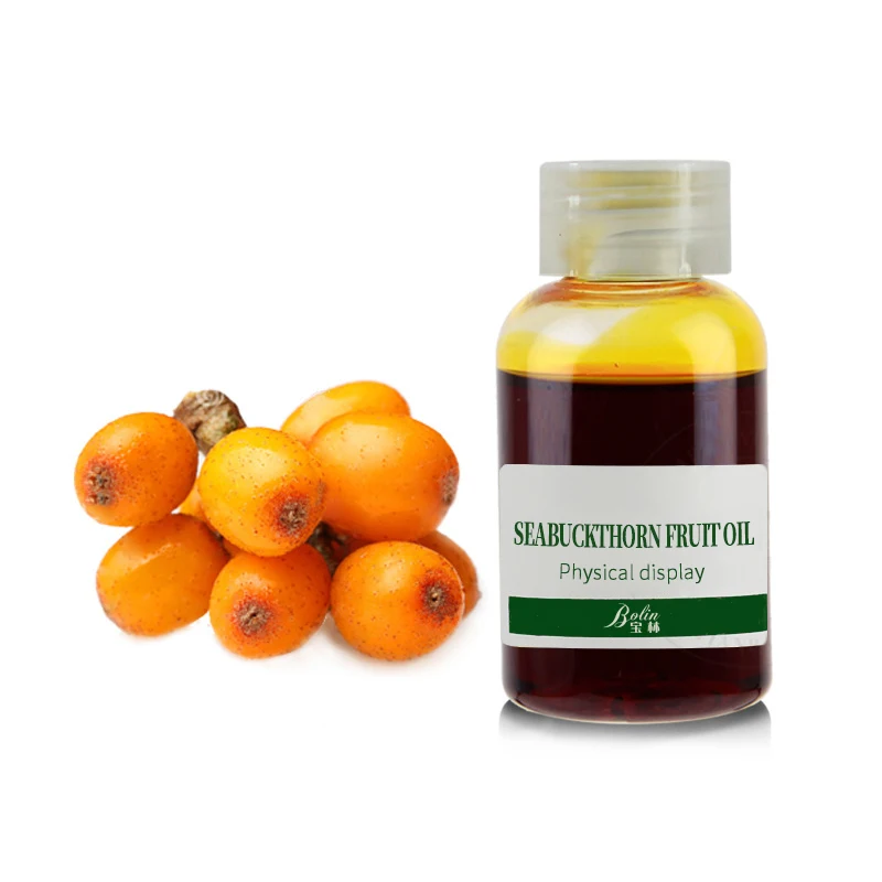 

Baolin 100% Pure natural Pure Seabuckthorn Fruit Essential Oil/sea buckthorn fruit oil OEM Private label