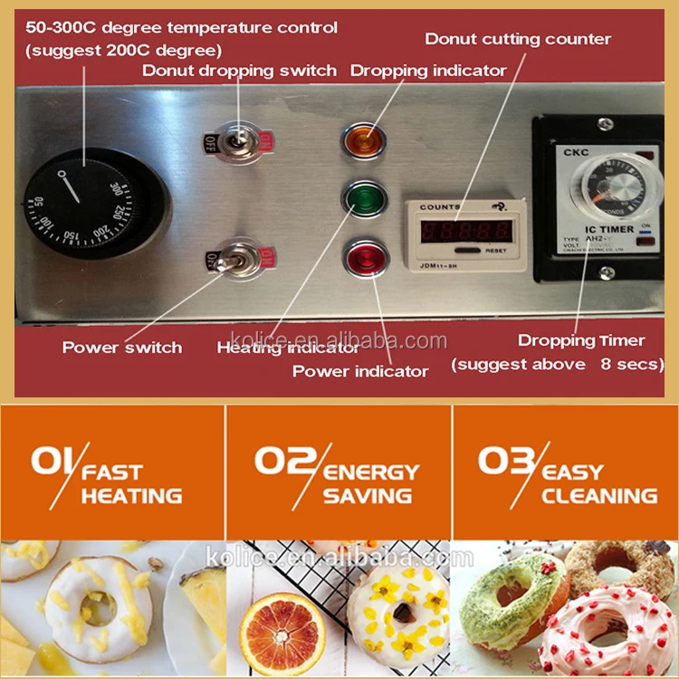 Free shipping  to Europe Semi-Automatic tabletop electric mini donut maker